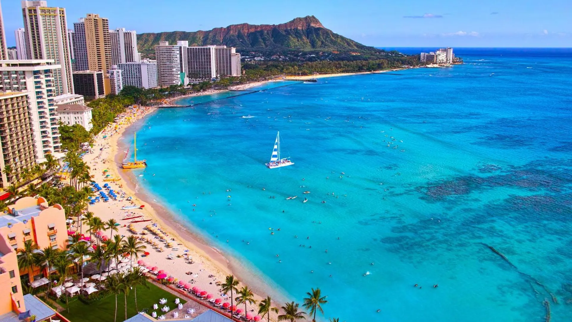 アパート Ilikai Marina Stunning Ocean & Harbor Views - Walk To The Beach! ホノルル